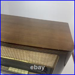 Vintage German Saba Tube Radio. SABA-Schwarzwald model W5-3D Untested