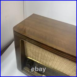 Vintage German Saba Tube Radio. SABA-Schwarzwald model W5-3D Untested