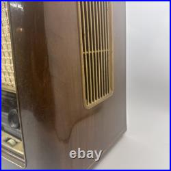 Vintage German Saba Tube Radio. SABA-Schwarzwald model W5-3D Untested