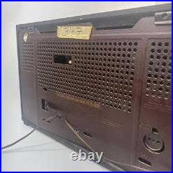 Vintage German Saba Tube Radio. SABA-Schwarzwald model W5-3D Untested