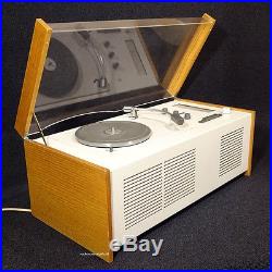 Vintage German Tube Radio BRAUN SK55 with TURNTABLE produced 1963