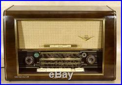 Vintage German Tube Radio NORDMENDE CARMEN 56 3D produced 1955