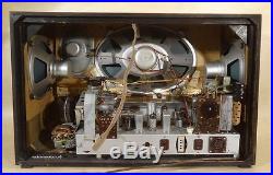 Vintage German Tube Radio SABA FREIBURG AUTOMATIC 7 produced 1956 4 Speakers