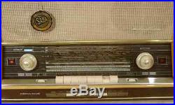 Vintage German Tube Radio SABA MEERSBURG AUTOMATIC 125 STEREO 4 Speakers