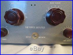 Vintage Gonset 6 Meter VHF Power Amplifier HAM Amateur Radio Tube Type Linear