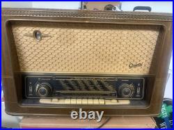 Vintage Graetz Melodia 4r/218 German Tube Radio-working-original Owned -rare