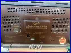 Vintage Graetz Melodia 4r/218 German Tube Radio-working-original Owned -rare