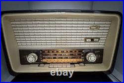 Vintage Graetz Polka 813E Tube Radio Made in Germany AM FM Shortwave 1950s