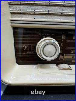 Vintage Graetz Polka 813E Tube Radio Made in Germany AM FM Shortwave 1950s