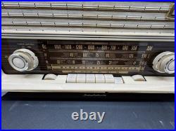 Vintage Graetz Polka 813E Tube Radio Made in Germany AM/FM Shortwave 1950s