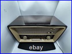 Vintage Graetz Polka 813E Tube Radio Made in Germany AM FM Shortwave 1950s