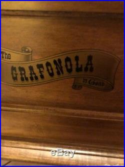 Vintage Grafonola Electric Radio / Record Player By Guild. (1959)