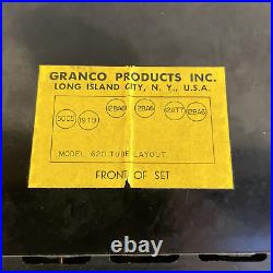 Vintage Granco Tube Radio 620 U Working
