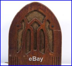 Vintage Grigsby-Grunow MAJESTIC 194 Midget Wood Cathedral Tube Radio SWithAM 1933