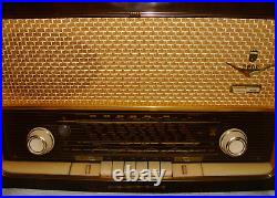 Vintage Grundig 3089 ph Tube Radio Working
