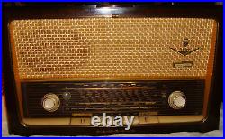 Vintage Grundig 3089 ph Tube Radio Working