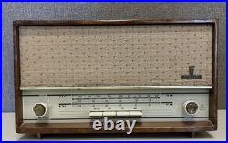 Vintage Grundig Germany Tube Radio AM/FM 101U TESTED