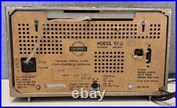 Vintage Grundig Germany Tube Radio AM/FM 101U TESTED