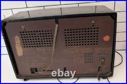 Vintage Grundig Majestic 1088 Radio Post WWII tube radio Bakelite Case