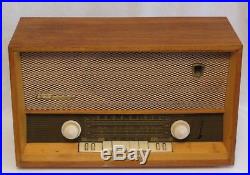 Vintage Grundig Majestic Hi Fi Tube Radio 2065 West Germany Multi-Band Magic Eye
