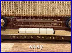 Vintage Grundig Majestic Model 92 US Tabletop Tube Radio Germany c. 1961 (VIDEO)