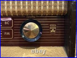 Vintage Grundig Majestic Model 92 US Tabletop Tube Radio Germany c. 1961 (VIDEO)