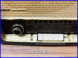 Vintage Grundig Majestic Tube Radio Model 1070 USA AM FM SW Untested Sold As-Is
