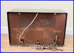 Vintage Grundig Majestic Tube Radio Model 1070 USA AM FM SW Untested Sold As-Is