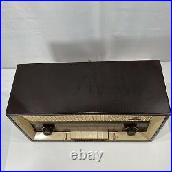 Vintage Grundig Model 2220U BC SW FM Tube Radio Made In W Germany