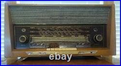 Vintage Grundig Model 3095/56 Ferndirigent Tabletop Working AM/FM/SW Tube Radio