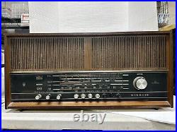 Vintage Grundig Model Rf250u Am Fm Sw Tube Radio