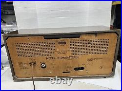 Vintage Grundig Model Rf250u Am Fm Sw Tube Radio