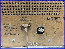 Vintage Grundig Model Rf250u Am Fm Sw Tube Radio