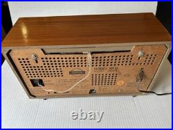 Vintage Grundig Wood Tube Radio model 101-U AM/FM WORKING. TESTED