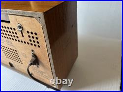 Vintage Grundig Wood Tube Radio model 101-U AM/FM WORKING. TESTED