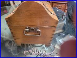 Vintage Guild Tube Radio Buccaneer Pirate Treasure Chest Tube Radio 1965, Works