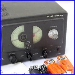 Vintage HALLICRAFTERS 1940's S-38 Shortwave HAM Radio BaseStation Tube Receiver