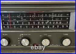 Vintage HALLICRAFTERS Model WR-2000 AM/FM/SW Tube Radio Receiver READ DESC