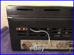 Vintage HALLICRAFTERS S-85 SHORTWAVE HAM TUBE TYPE RADIO FOUR BAND RECEIVER