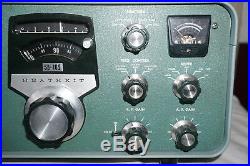Vintage HEATHKIT SB-102 HF Transceiver HAM Amateur Radio Tube Type + Manual