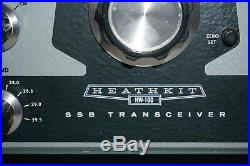 Vintage HEATHKIT SSB HW-100 Transceiver HAM Amateur Radio Tube Type + Manual