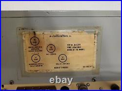 Vintage Hallicrafters HT-40 Ham Radio Tube Transmitter Powers On