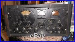 Vintage Hallicrafters Model S36 / S-36 Tube Ham Radio UHF WWII Receiver As Is