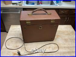 Vintage Hallicrafters S72 Suitcase Shortwave Portable Tube Radio