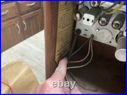 Vintage Hallicrafters S72 Suitcase Shortwave Portable Tube Radio