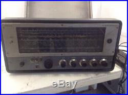 Vintage Hallicrafters SX-62A Tube-Type Ham Radio Shortwave Receiver