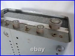 Vintage Hallicrafters S-107 Tube Shortwave AM CW SW Radio Ham Receiver Multiband
