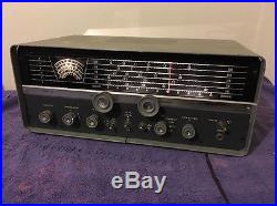 Vintage Hallicrafters S-108 Shortwave Tube Ham Radio Receiver