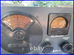 Vintage Hallicrafters S-20R Sky Champion Ham Radio Tube Receiver