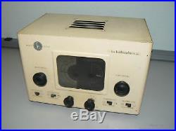 Vintage Hallicrafters S-41W Shortwave Radio Receiver Tube Ham Radio